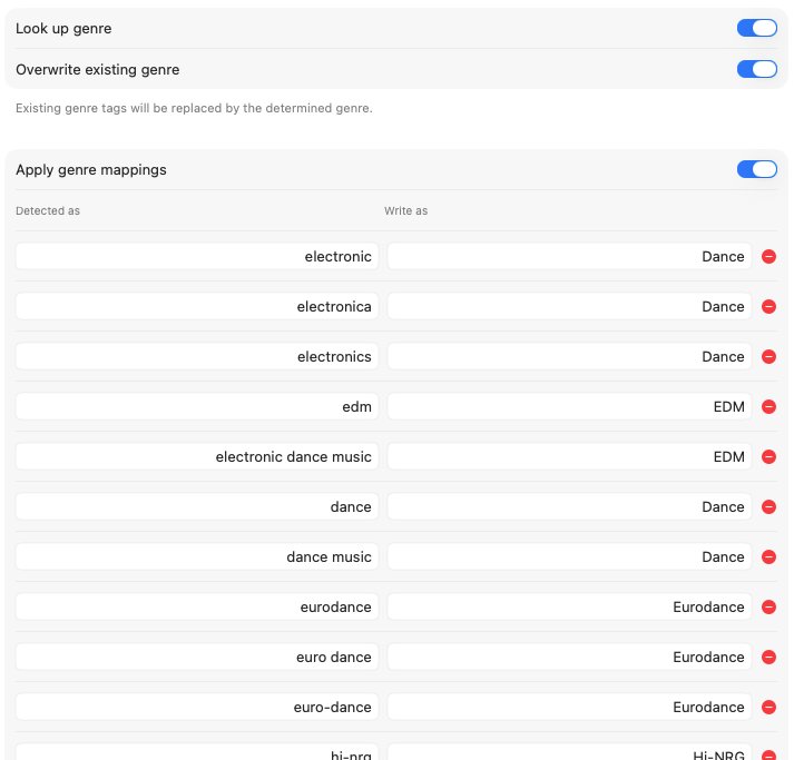 Genre Mappings
